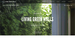 Desktop Screenshot of livinggreenwalls.co.za