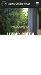 Mobile Screenshot of livinggreenwalls.co.za